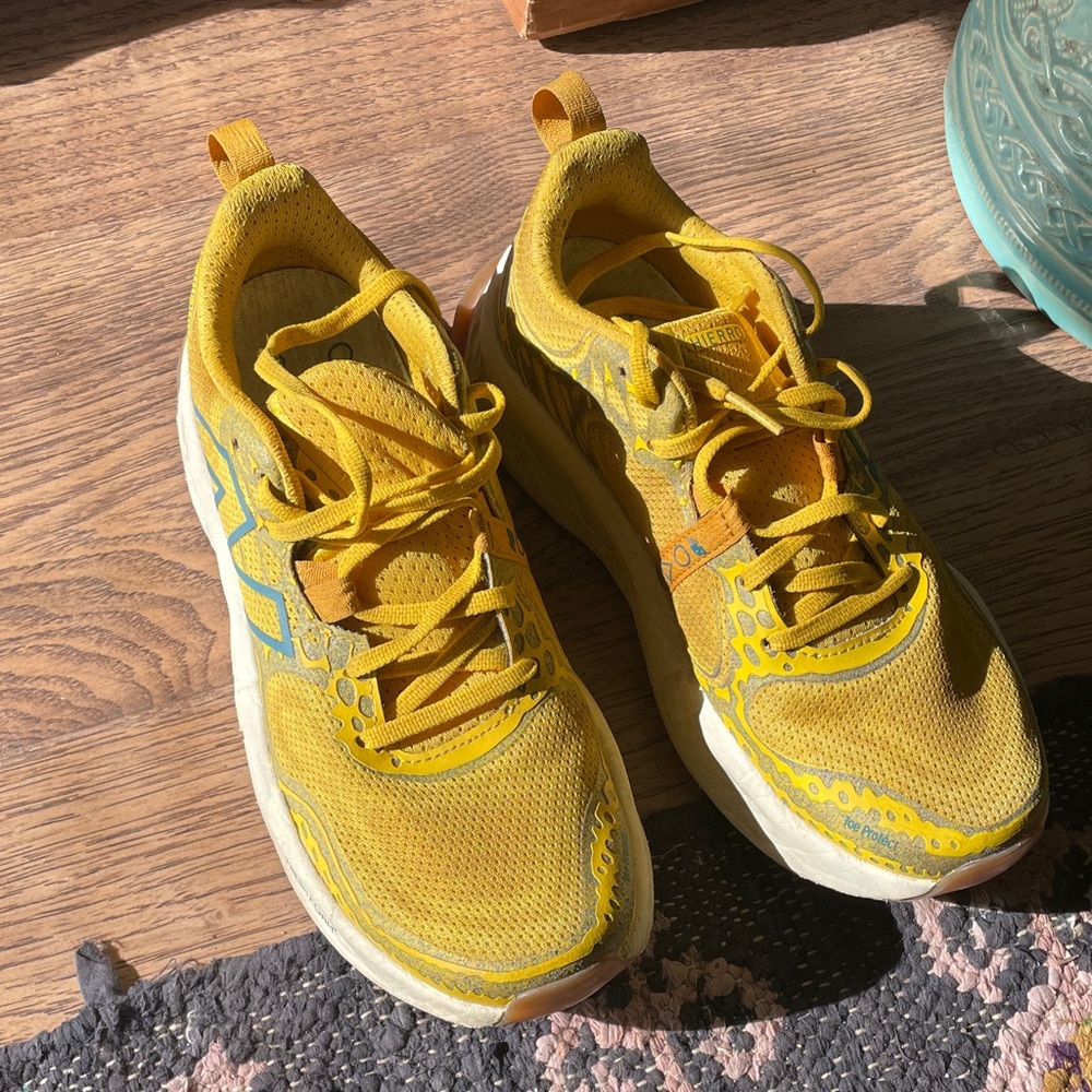 New Balance Yellow Sneakers